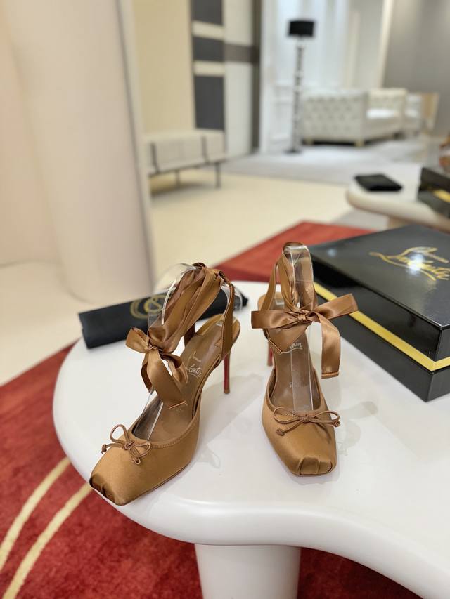 Ballet Flats W. Cassia Lace Up heels are a testament to Christian Louboutin's "