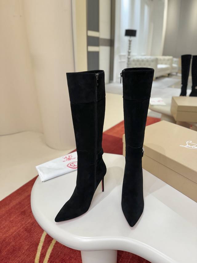 Calfskin 700 Woolen 22Aw Runway Classic Long Boots, fashion sense stands out fr