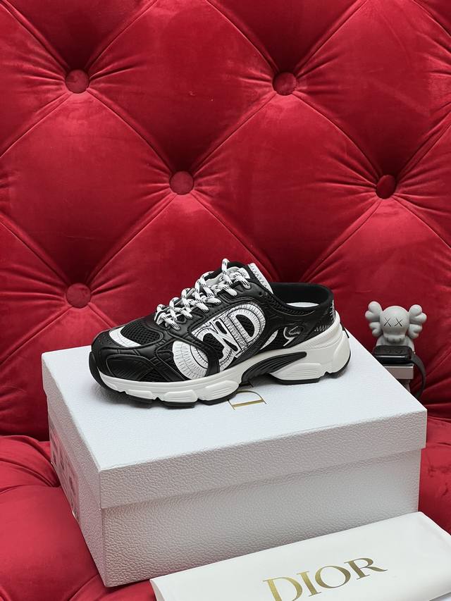 Exclusive Real Shot Top Version 25Ss Dior Chrono New Half-Slipper Casual Sports