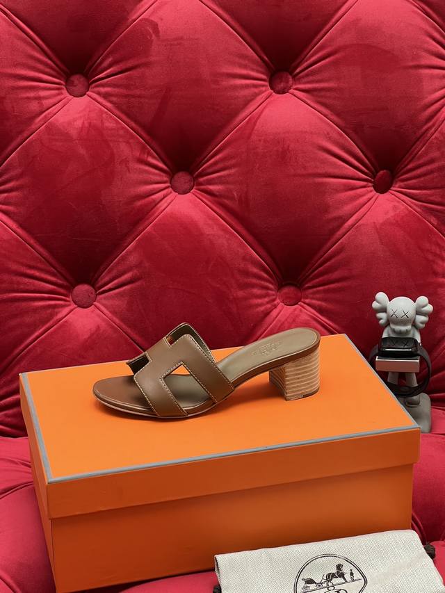 Exclusive Real Shot Top-Tier Version 25Ss Hermes Oran Sandals, Super Comfortable