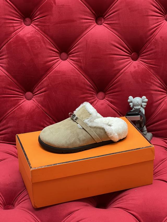 Exclusive Real Shot Top Version 24Ss Hermes Latest Kelly Buckle Birkenstock Tedd