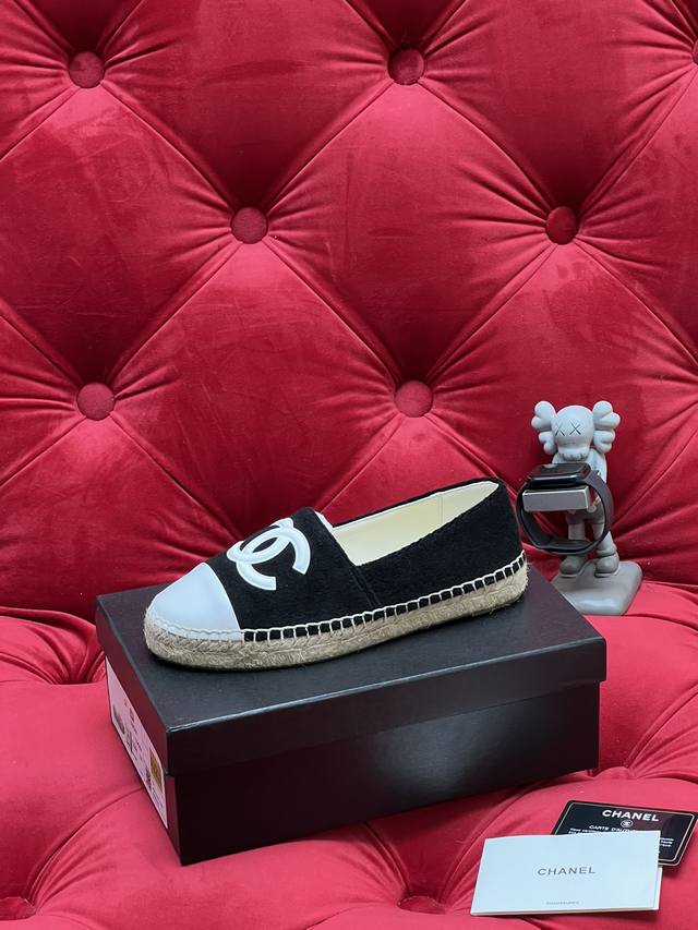Exclusive Real Shot Top-Tier Version Ss Chanel Fisherman Shoes New Colorway Time