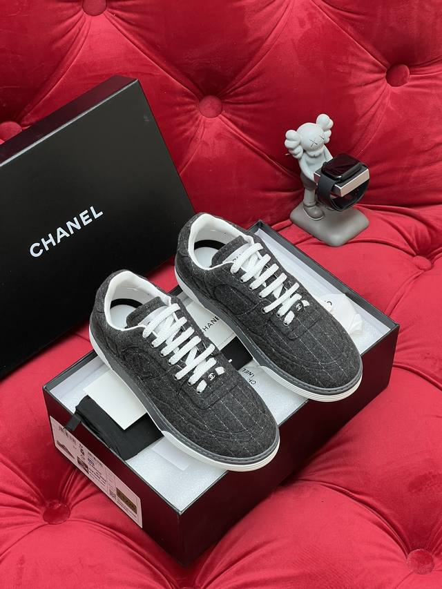 Exclusive Real Shot Top-Tier Version Chanel 24Ss Spring New Casual Series Top-Ti