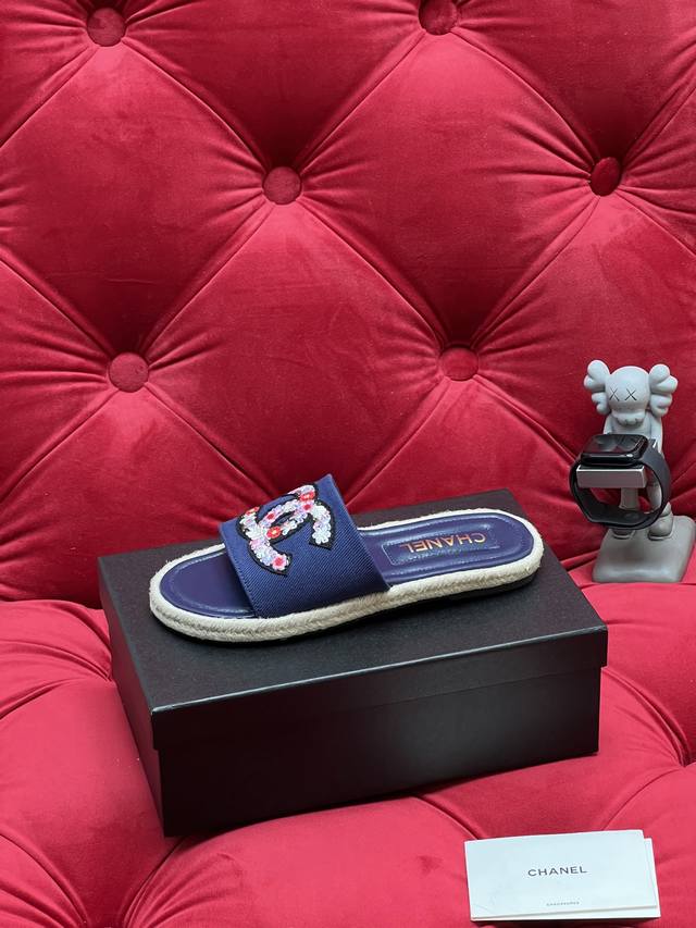 Exclusive Real Shot Top-Tier 2025Ss Chanel Fisherman Slippers - Timeless, Versat