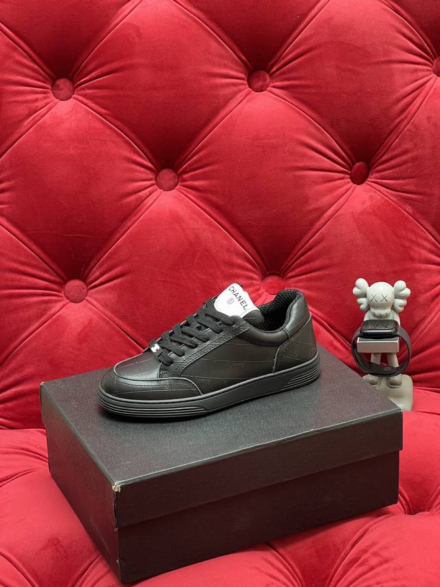 Exclusive Real Shot Top-Tier Version Chanel Panda Shoes 25Ss Latest All-Leather