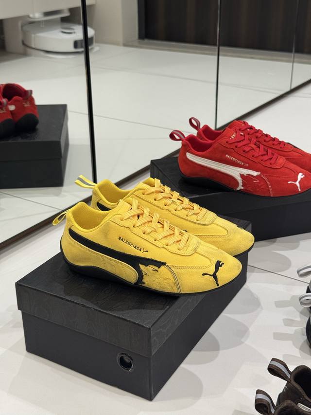 Puma X Balenciaga Collaboration Racing Shoes Hey everyone, the fashion world is