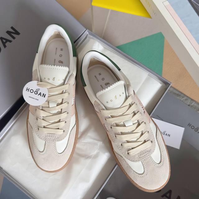 Top Version: Women's Hogan H698 Platform Series Thick-Soled Casual Sports Shoes