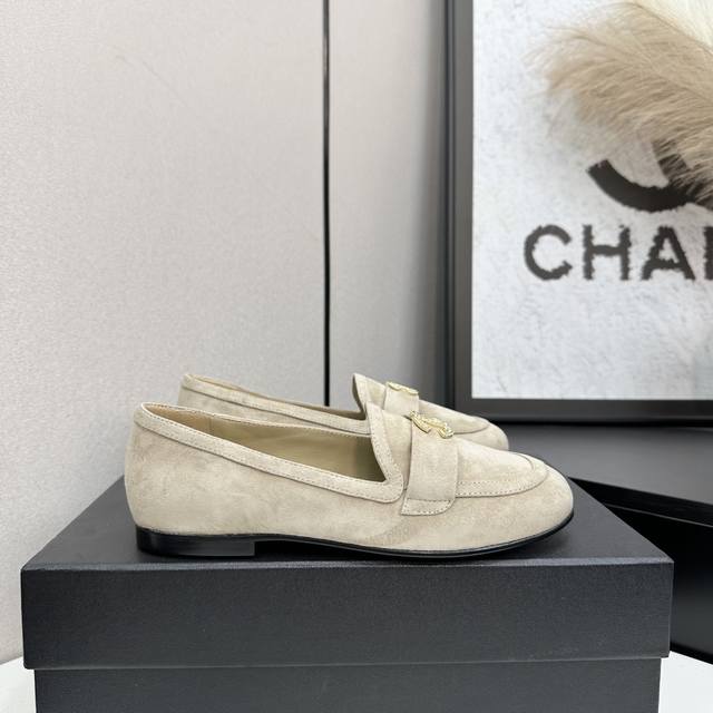 Chanel 25 A Latest Official Website Style Wide-Toe Loafers Boutique Quality, Al