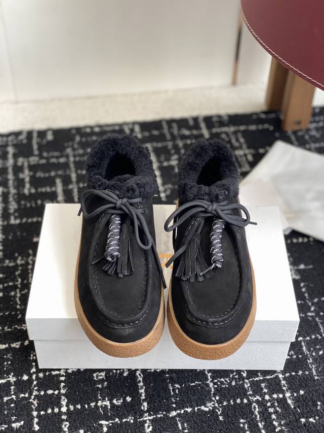 Dongguan-made The Row lace-up 25Ss Spring/Summer new loafers - the right way to