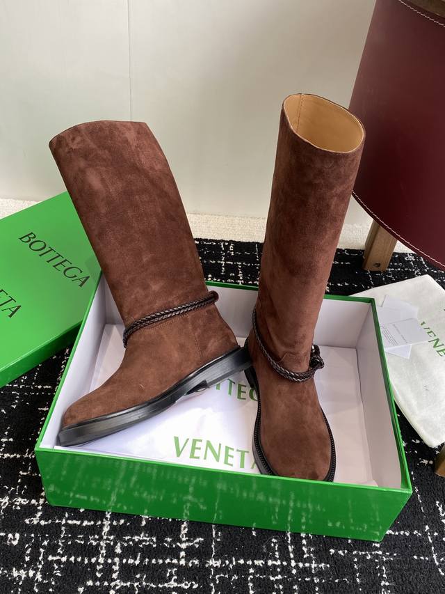 Retail-grade ankle boots 430 high boots Bottega Veneta Bv slip-on fashion ankle