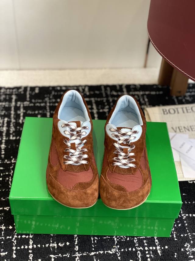 Retail-grade Bottega Veneta (Bv) 25Ss New Cortez Sneakers, German Training Sneak