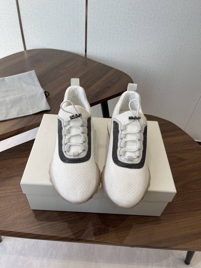 Brunello Cucinelli 25Ss Latest Bc Lace-up Casual Shoes Imported suede upper, imp