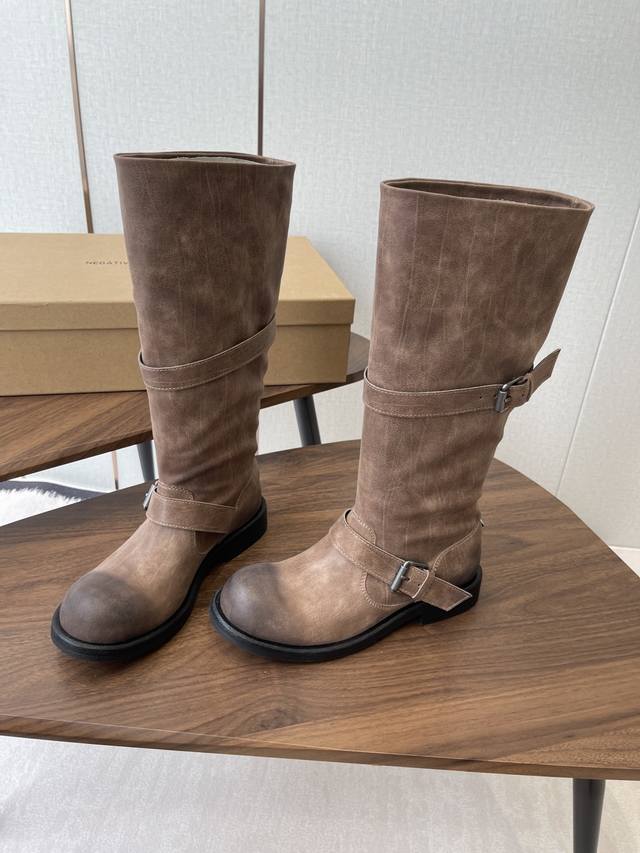 Negativethree Korean designer brand niche motorcycle boots/riding boots, 1:1 rep