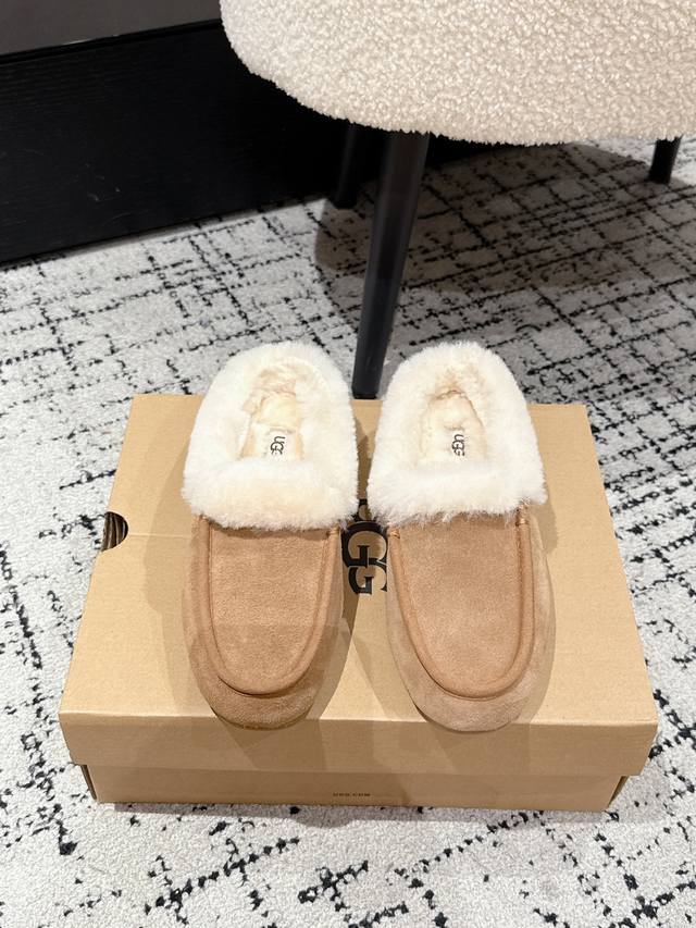 Ugg 25 Winter Hot Selling Loafers Snow Boots Check your casual retro brown look,