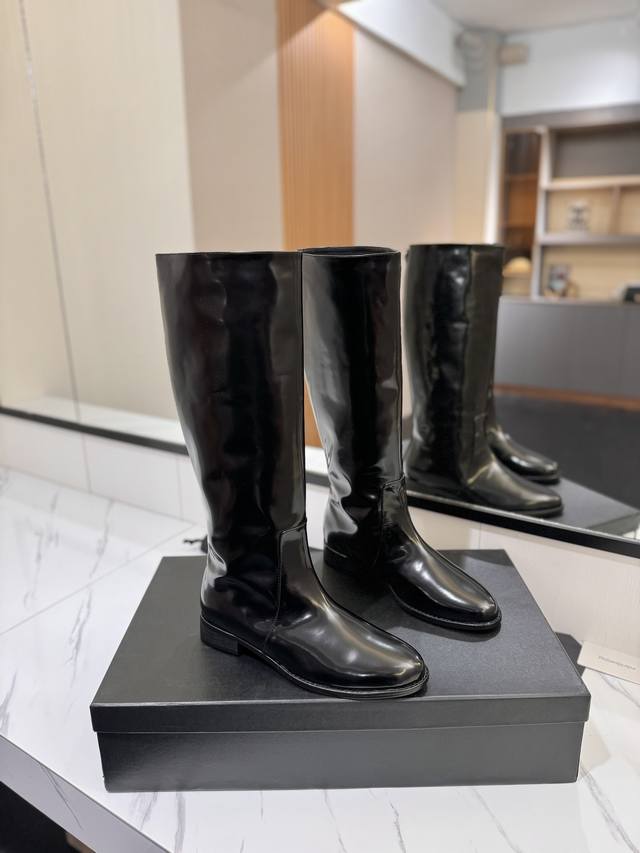 Factory Price (pp): Saint Laurent YSL High-Heeled Knee-High Boots. The latest a