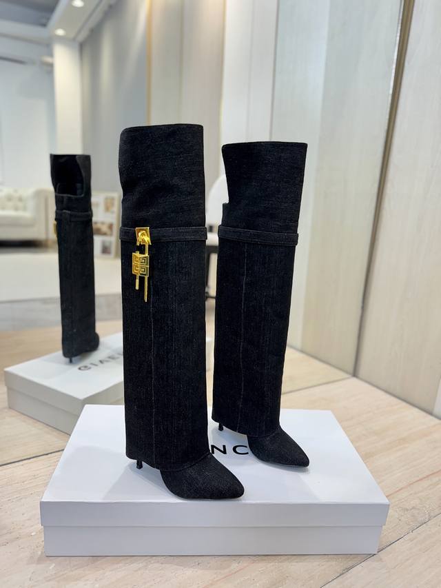 Factory Price (pp): Authentic Counter-Grade Customized Givenchy High-Heeled Boo