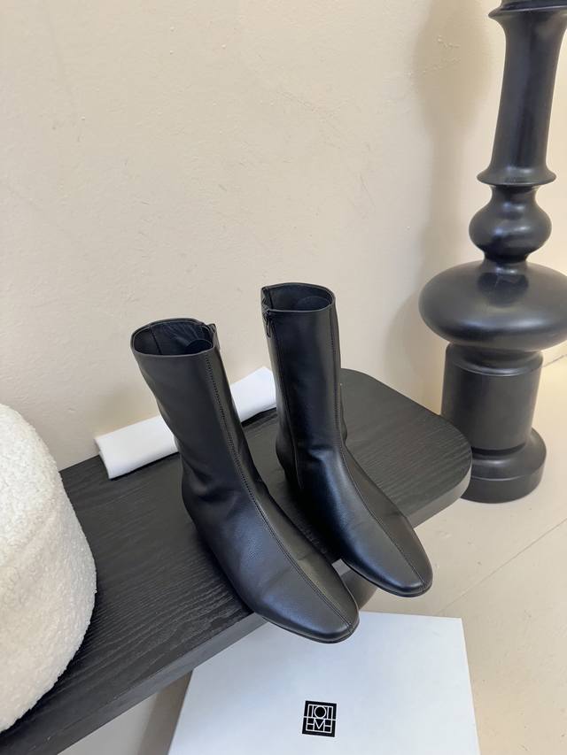 Totem* New Arrival Geometric Pointed Toe Ankle Boots | Wear "Avant-garde Chic" o