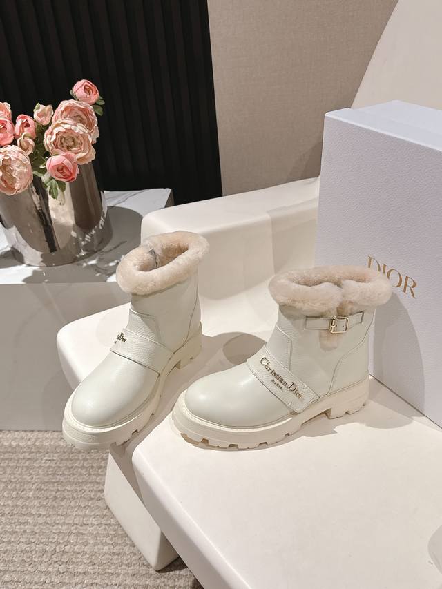 Factory Price p Dior 2025 Fall/Winter Latest Slip-on Ankle Boots, highly recomm