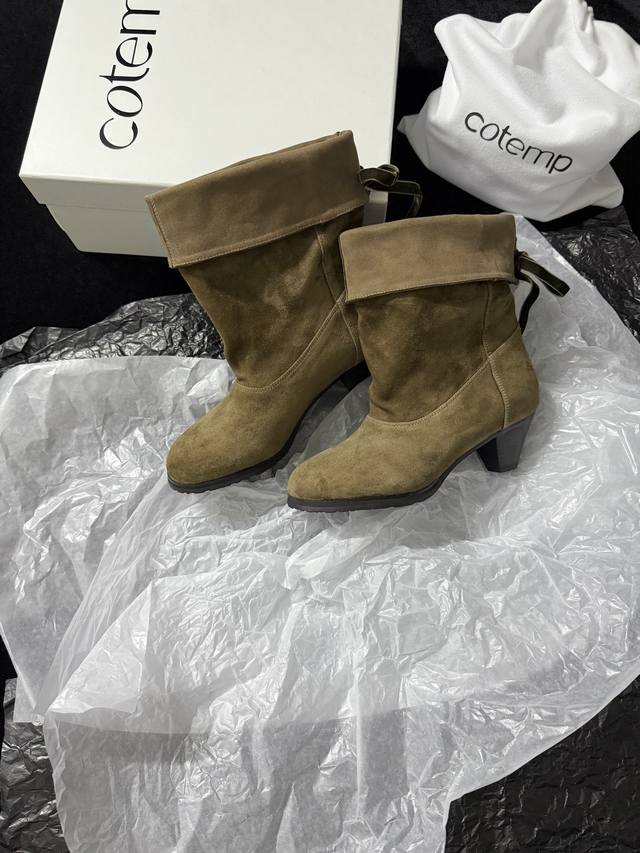 Cotem* New Arrival Retro Suede Boots - A Fashion Cheating Tool for Autumn/Winter