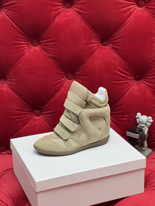 Exclusive Real Shots of Top-Tier Isabel Marant Bobby Wedge Casual Shoes A perfec