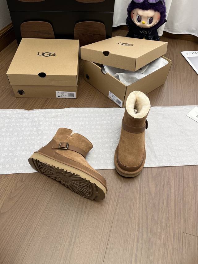 Ugg The Bellina Buckle Series is here! From materials to design, it's all top-of