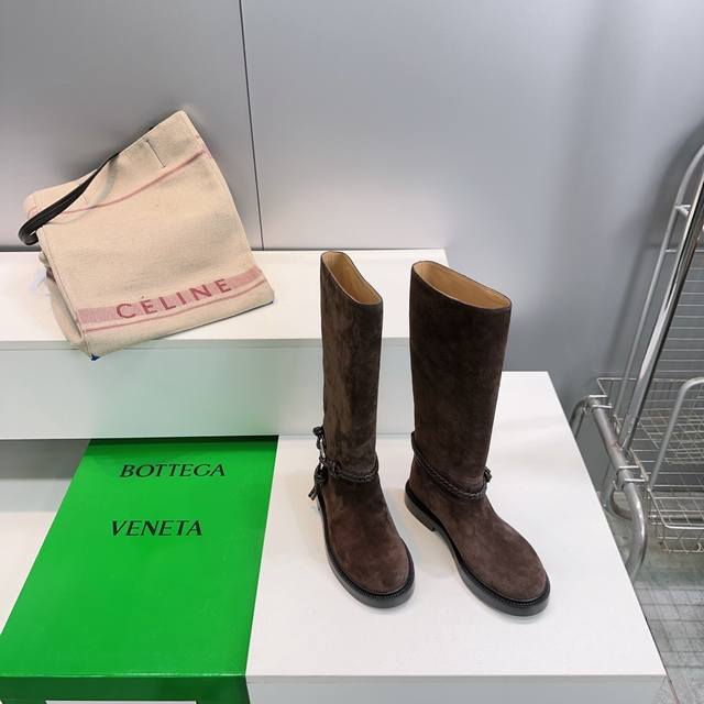 High-quality factory-made high boots! Top quality Bottega Veneta 25Ss Fall/Wint
