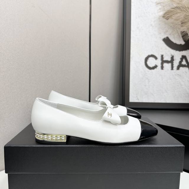 Chanel Mary Jane shoes, a perfect blend of classic elegance and modern style. Th