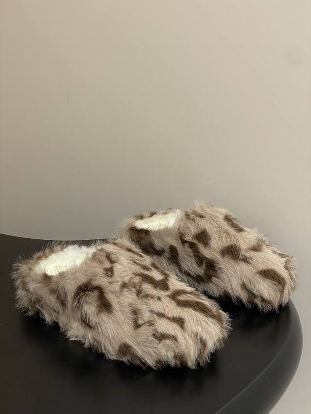 Birkenstock 25Ss Autumn/Winter Wool Mule Slip-on Shoes, Trendy and Stylish Thick