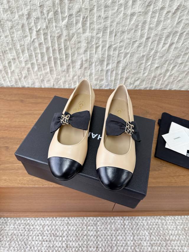 G137 Chanel 26SS Spring/Summer Runway Mary Jane Bow Shoes I fell in love at firs