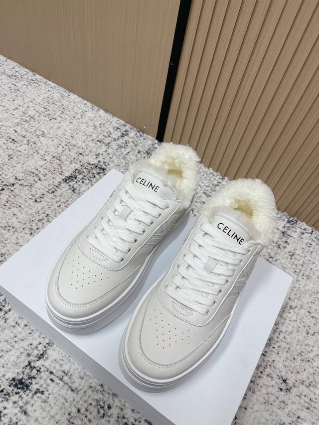 Top-tier version: Celine's latest retro casual sneakers Original purchase and de