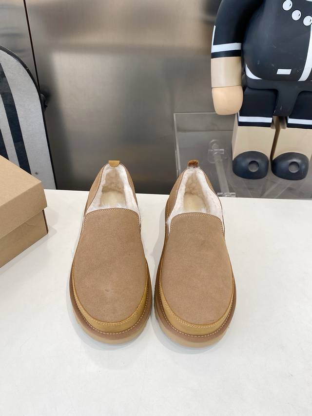 Factory Direct Men's Shoes. Men's Winter Snow Boots, Furry Shoes, Slip-on Casua