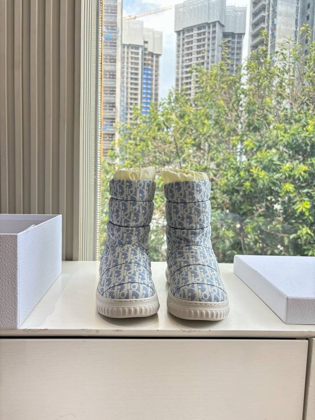 G133Miss Dior Dior CD 2025 Fall/Winter Down Boots Miss Dior Dior CD 2025 Fall/Wi