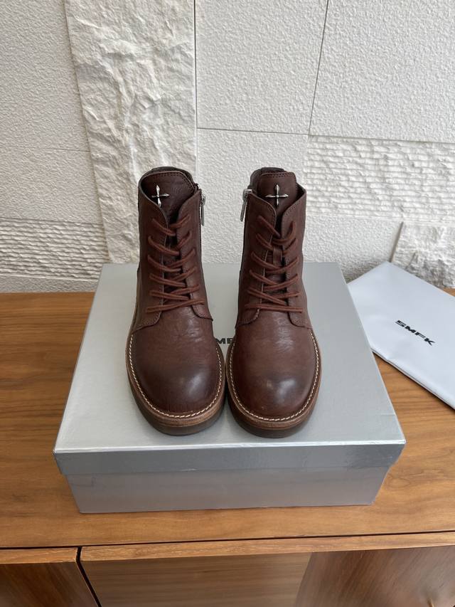 Top Version: Smfk Cross 25Ss Autumn/Winter New Rage Wild Origins Series Lace-up