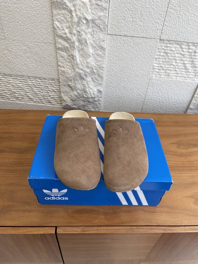 Top Version: Adidas Originals 2025 Couple Style Adimule Comfortable Casual Slip-