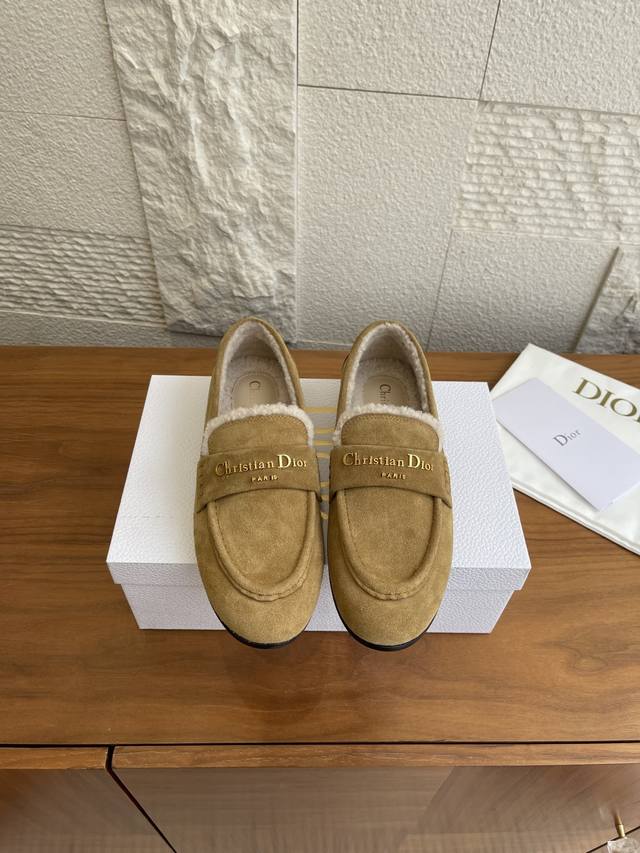 Top Version: Dior 2025 Fall/Winter New Dioralps Series Dior Boy Loafers These Di