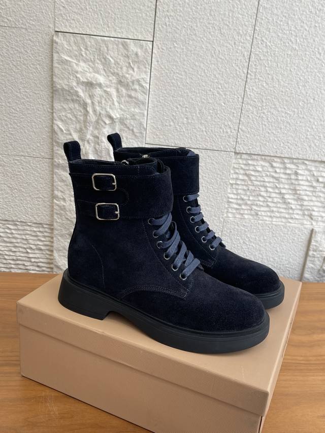 Top Version: Gianvito Rossi 25Ss Autumn/Winter New Lace-up Inner Zipper Platform