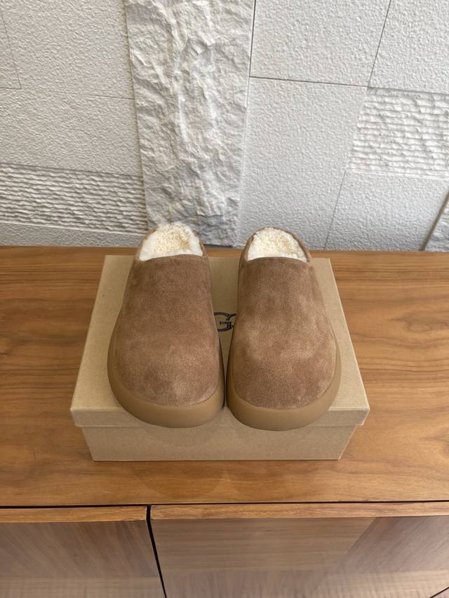 Top Version: Ugg 2025 Autumn New Big Toe Platform Birkenstock Slip-on ...