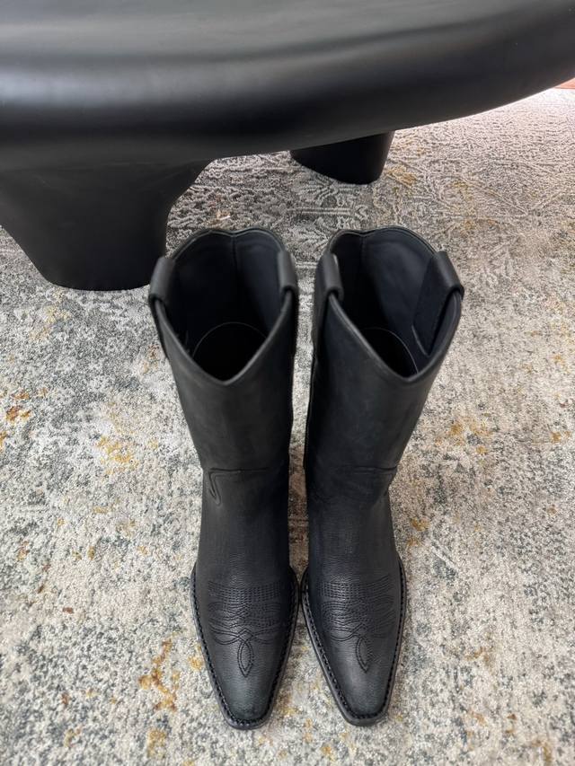 Vintage Distressed Ankle Boots