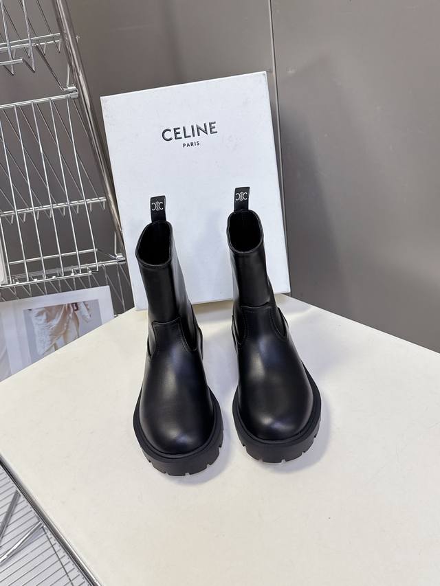 Celine's latest Fall/Winter slip-on ankle boots! Highly recommended by celebriti