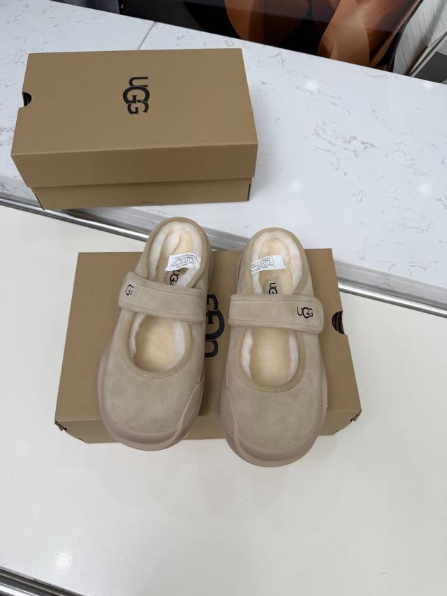 9 Oil Chicken 2025's hottest Ugg wool Mary Jane shoes DDD. The upper is made of