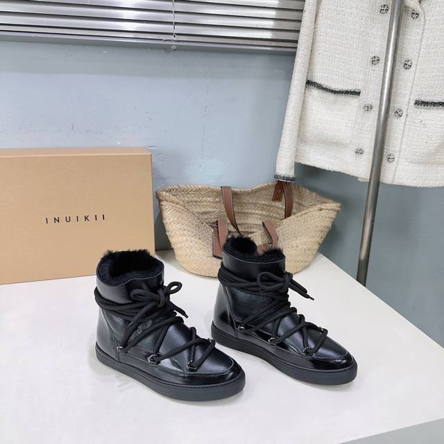 High-quality factory-made flat boots! Inuikii 25Ss Autumn/Winter latest casual