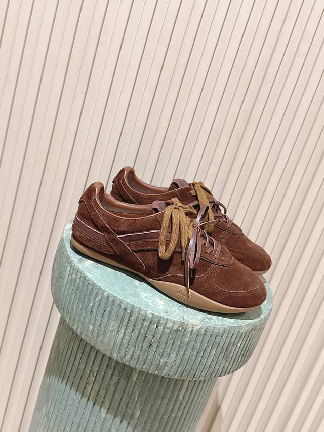 Top Version: :Miumiu's latest American retro style casual German training shoes~