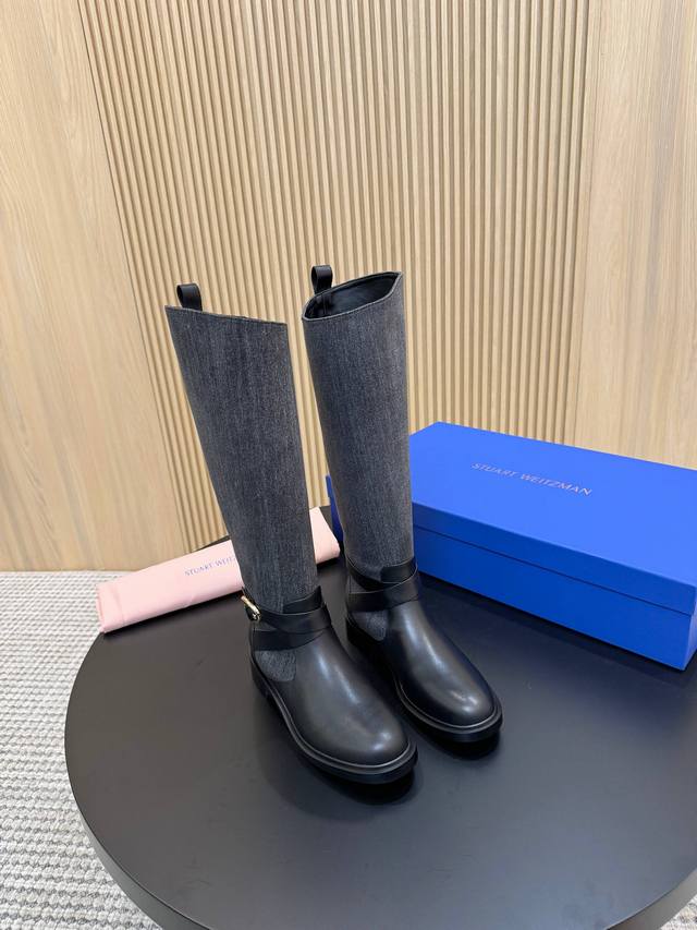 Sw Latest Factory Style Calf Washed Denim Fabric: Calfskin Mercerized Calfskin W