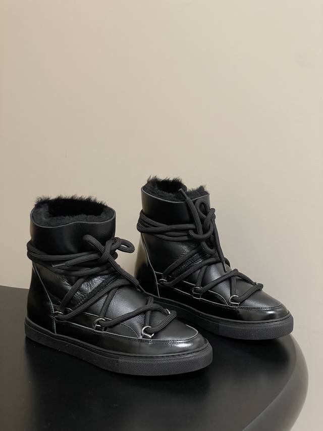 Inuikii 25Ss Autumn/Winter Newest Casual Fashion Wool Snow Boots! Highly Recomme