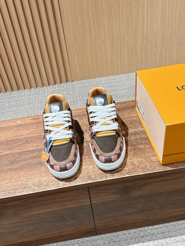 Men's Sizes Only# Louis Vuitton Casual Sneakers & Skateboard Shoes: Classic Retu