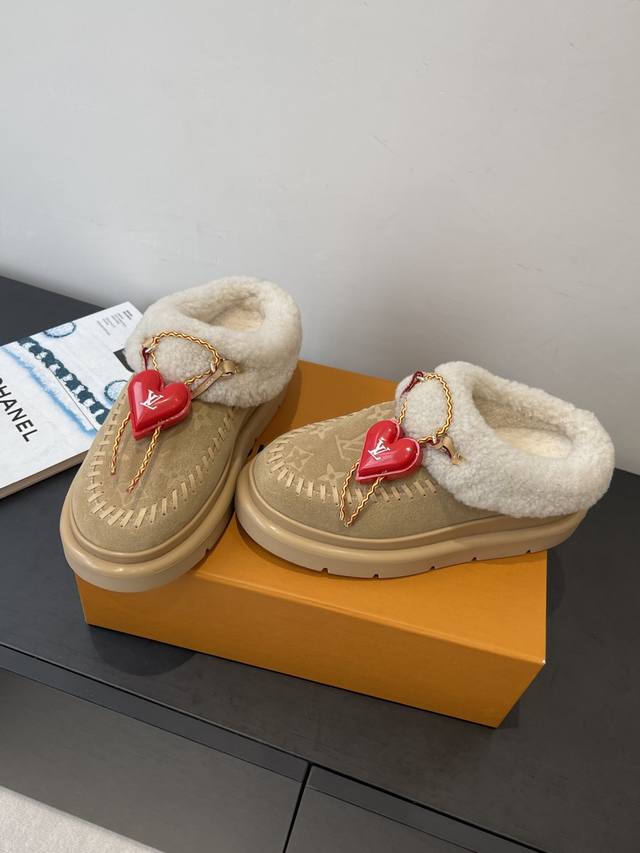 Heart Accessories 60} Louis Vuitton New Ski Series Snow Boots and Furry Slippers