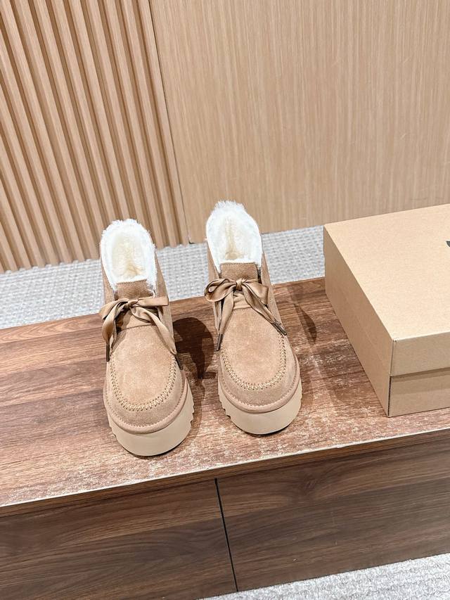 Yujiji Autumn/Winter New Lightweight and Comfortable Karin Thick-Soled Snow Boo