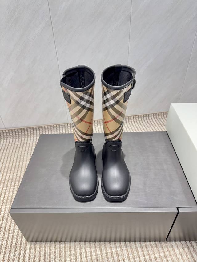 Factory Direct: Ankle Boots & High Boots Exclusive Top-Tier Version B*Urberry 2