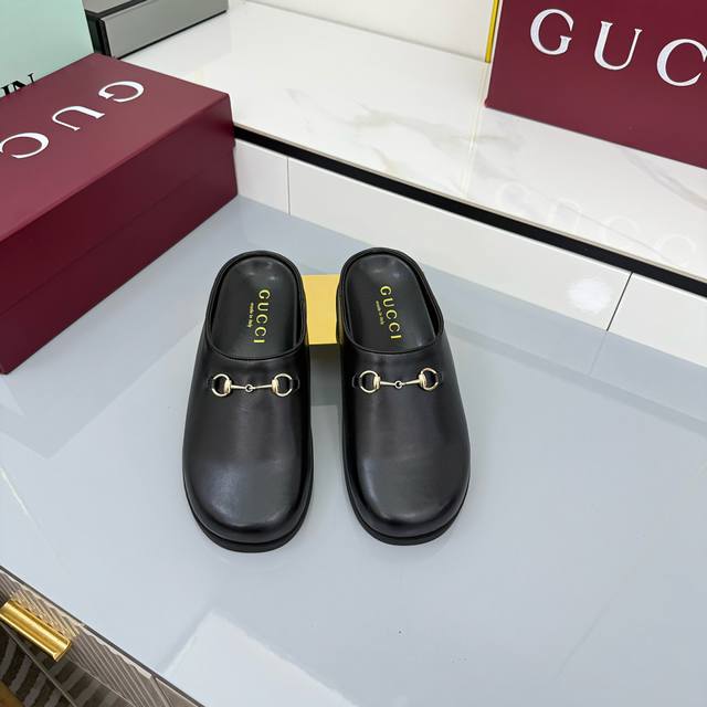 Autumn/Winter New Suede Cowhide Horsebit Wool Slip-On Women's Slip-On Gg The Gg