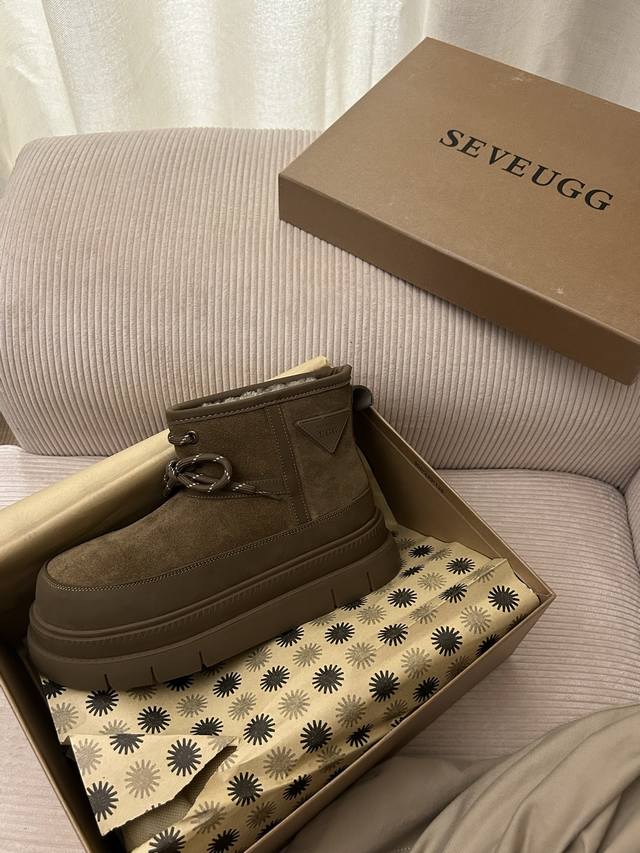 Ugg platform joggers Three colors, sizes 35-40! Snow boots, brown details DDD